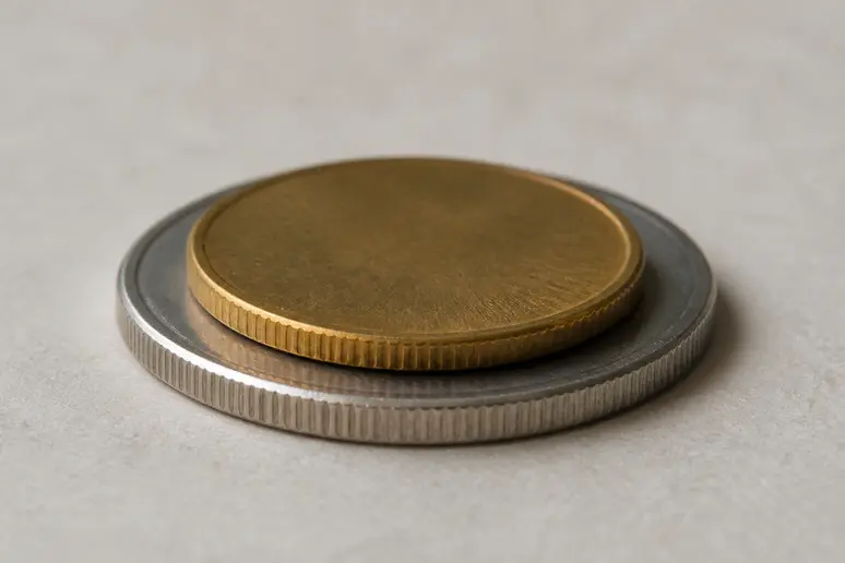 Pile de deux pièces de monnaie pour représenter un montant de base et une majoration.